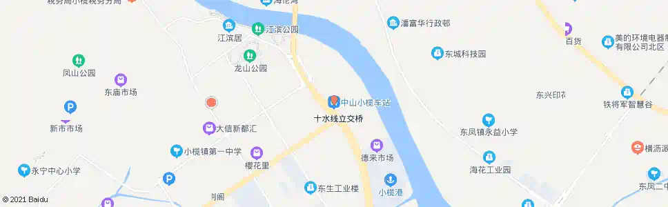 中山小榄车站_公交站地图_中山公交_妙搜公交查询2025