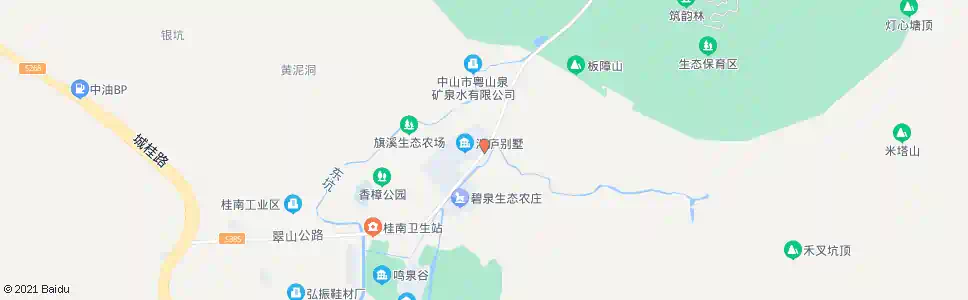 中山田心_公交站地图_中山公交_妙搜公交查询2025