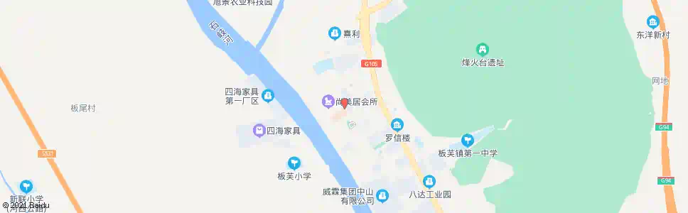 中山芙中北路_公交站地图_中山公交_妙搜公交查询2025