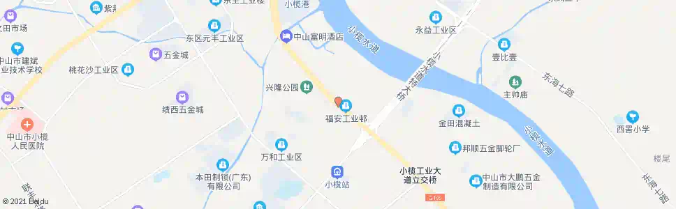 中山绩东_公交站地图_中山公交_妙搜公交查询2025