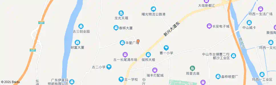 中山庆丰站_公交站地图_中山公交_妙搜公交查询2025