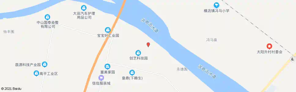 中山三角高平_公交站地图_中山公交_妙搜公交查询2025