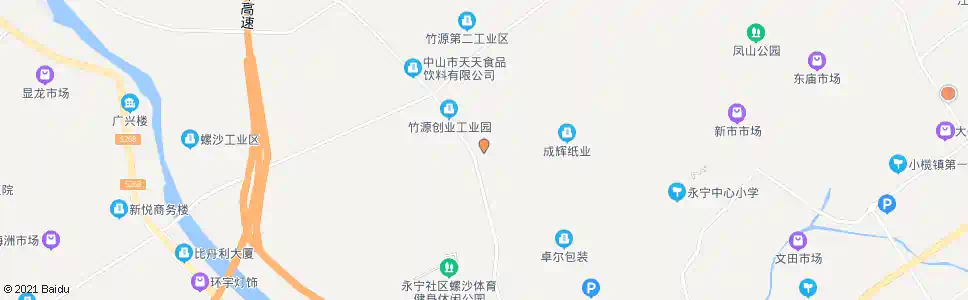 中山赤岗路二_公交站地图_中山公交_妙搜公交查询2025
