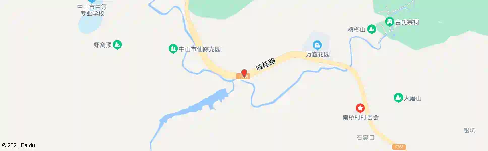 中山国防教育基地_公交站地图_中山公交_妙搜公交查询2025