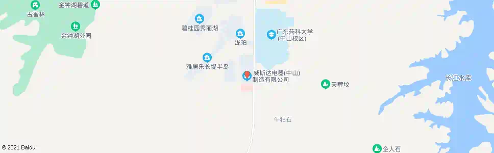 中山威斯达公司_公交站地图_中山公交_妙搜公交查询2025