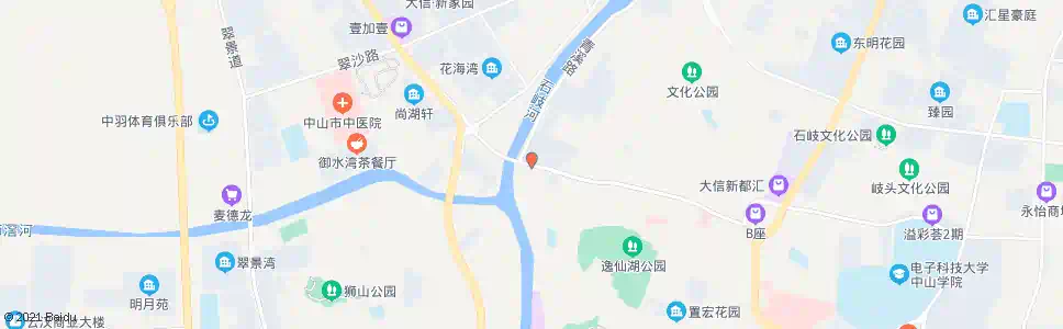 中山富逸装饰广场_公交站地图_中山公交_妙搜公交查询2025