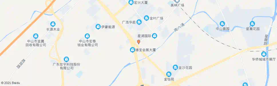 中山沙朗市场_公交站地图_中山公交_妙搜公交查询2025