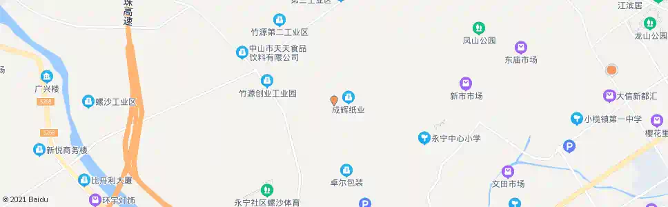 中山赤岗路一_公交站地图_中山公交_妙搜公交查询2025