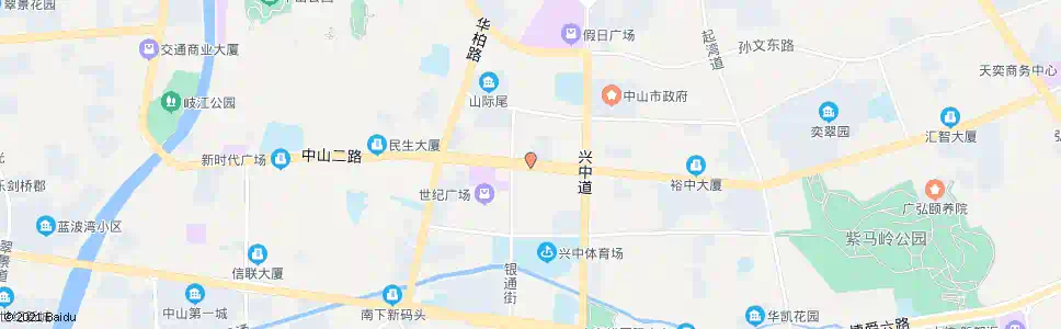 中山社保局_公交站地图_中山公交_妙搜公交查询2025