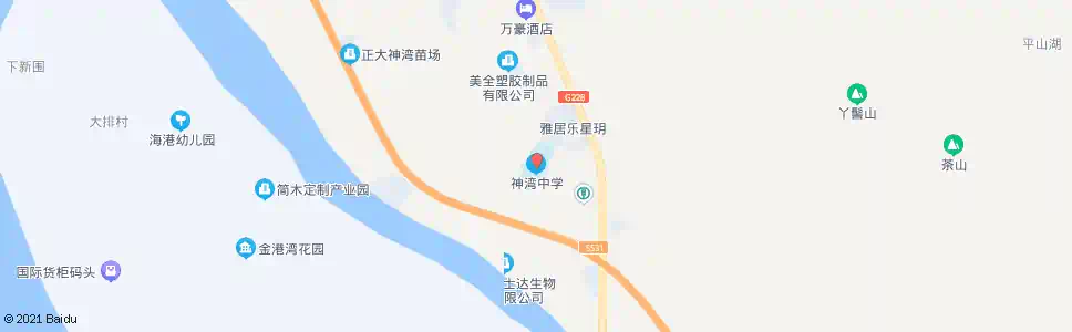 中山神湾中学_公交站地图_中山公交_妙搜公交查询2025