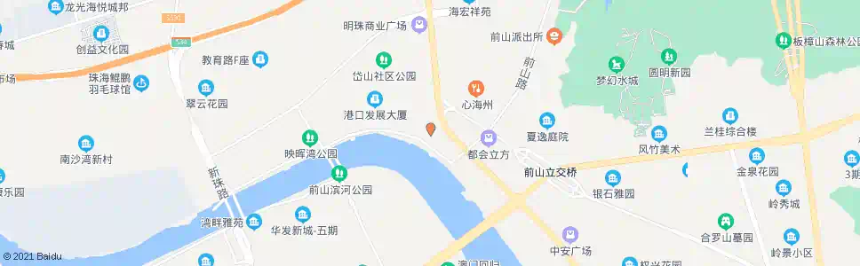 中山漾湖明居_公交站地图_中山公交_妙搜公交查询2025