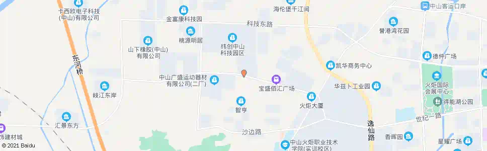 中山火炬路中_公交站地图_中山公交_妙搜公交查询2025