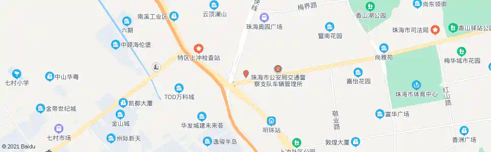 中山恒雅名园_公交站地图_中山公交_妙搜公交查询2025