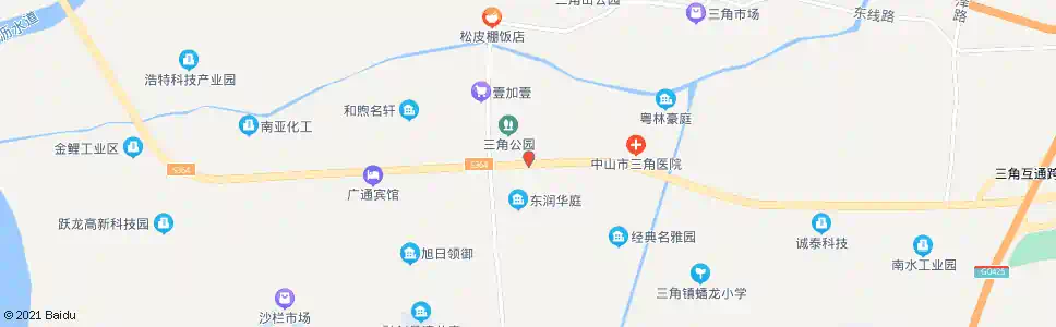 中山东润华庭_公交站地图_中山公交_妙搜公交查询2025