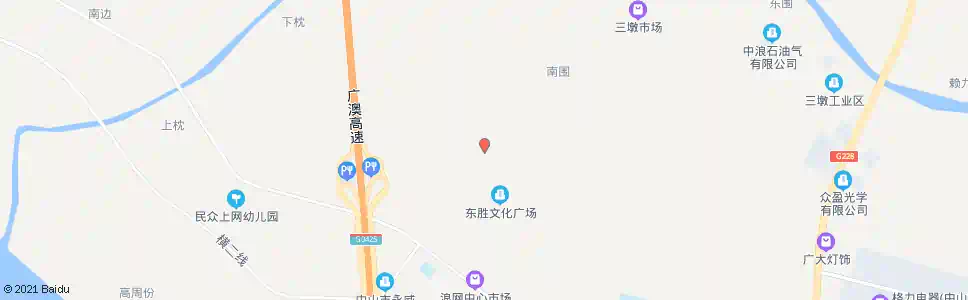 中山东胜村_公交站地图_中山公交_妙搜公交查询2025