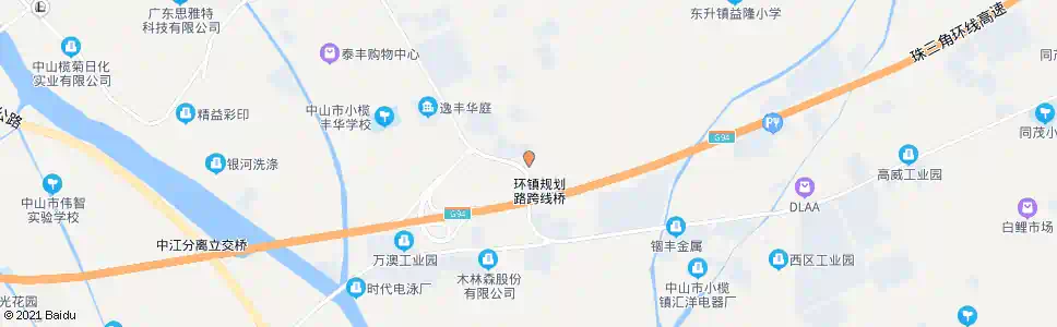 中山小榄工业大道南_公交站地图_中山公交_妙搜公交查询2025