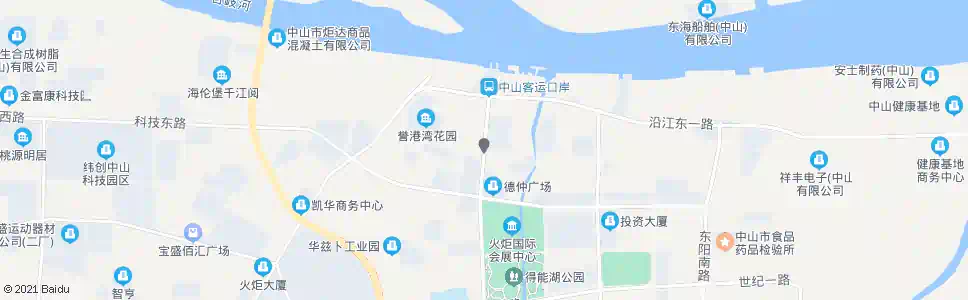 中山开发区建委_公交站地图_中山公交_妙搜公交查询2025