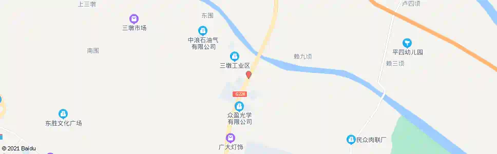 中山三墩_公交站地图_中山公交_妙搜公交查询2025