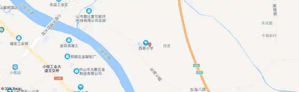 中山西罟村委_公交站地图_中山公交_妙搜公交查询2025