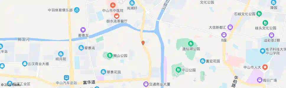 中山狮滘口桥_公交站地图_中山公交_妙搜公交查询2025