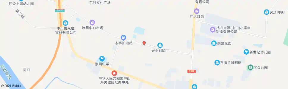 中山十灵村_公交站地图_中山公交_妙搜公交查询2025