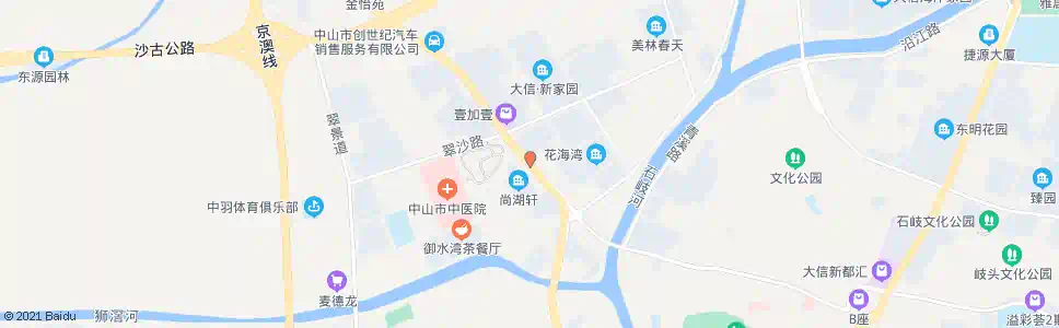 中山星晨广场_公交站地图_中山公交_妙搜公交查询2025