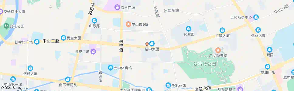 中山农商银行东区支行(亨尾)_公交站地图_中山公交_妙搜公交查询2025