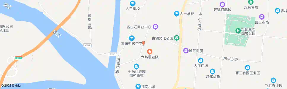 中山六坊村委_公交站地图_中山公交_妙搜公交查询2025