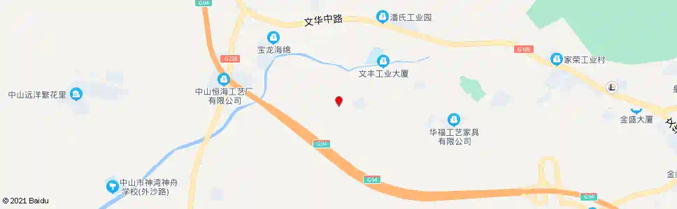 中山白石三溪村_公交站地图_中山公交_妙搜公交查询2025