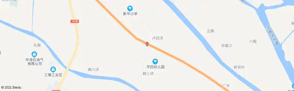 中山新平二路口_公交站地图_中山公交_妙搜公交查询2025