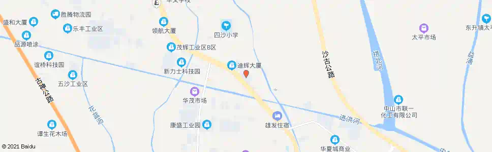 中山盛雅华庭_公交站地图_中山公交_妙搜公交查询2025