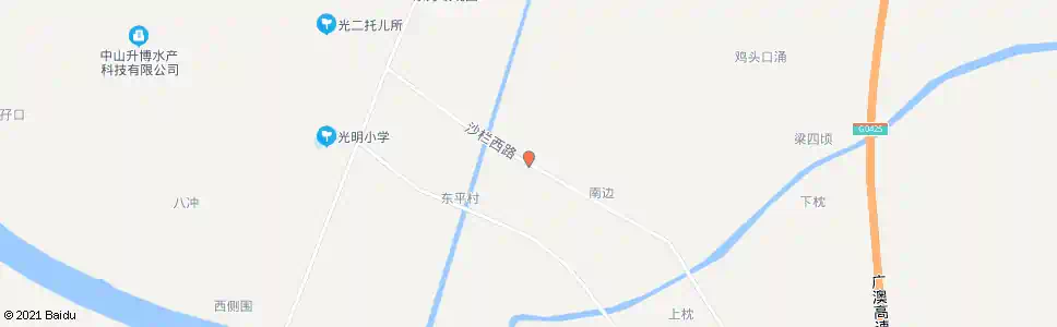 中山黄利街_公交站地图_中山公交_妙搜公交查询2025