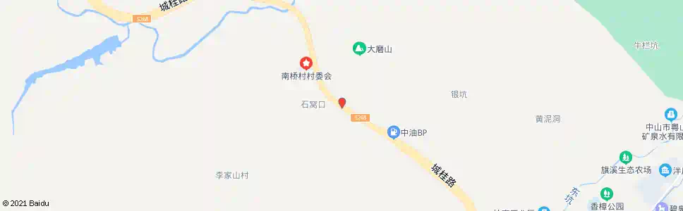 中山五桂山南塘_公交站地图_中山公交_妙搜公交查询2025