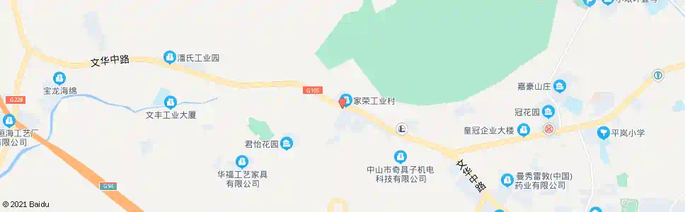 中山吉雅花园_公交站地图_中山公交_妙搜公交查询2025