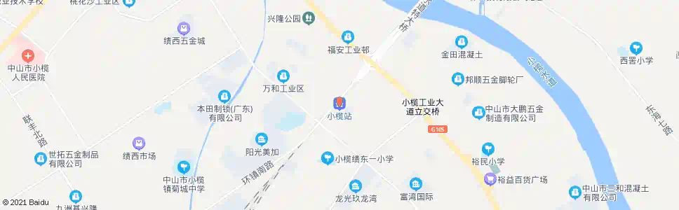 中山小榄牌坊_公交站地图_中山公交_妙搜公交查询2025