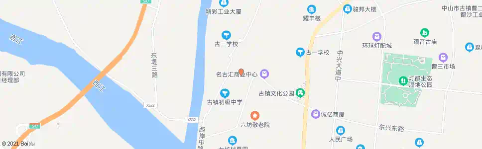 中山古四壹加壹_公交站地图_中山公交_妙搜公交查询2025