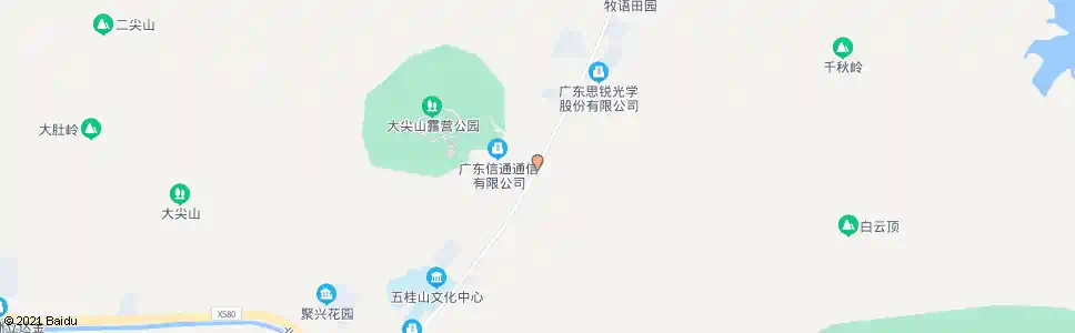 中山五桂山办事处_公交站地图_中山公交_妙搜公交查询2025