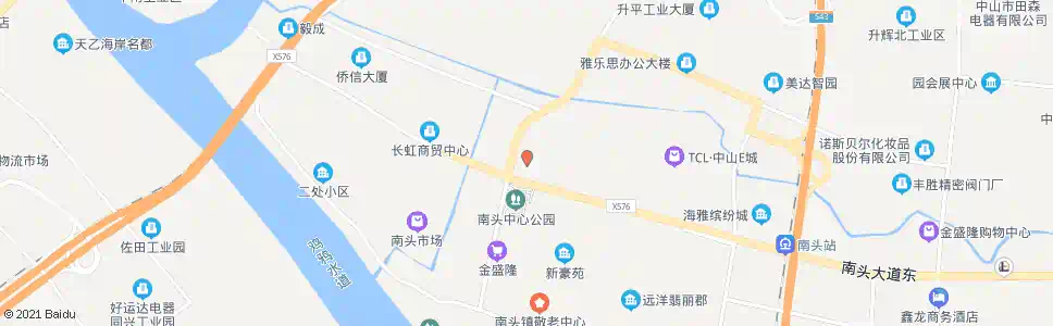 中山南头镇政府_公交站地图_中山公交_妙搜公交查询2025