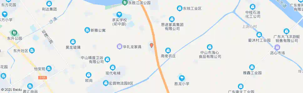 中山东升三鸟批发市场_公交站地图_中山公交_妙搜公交查询2025