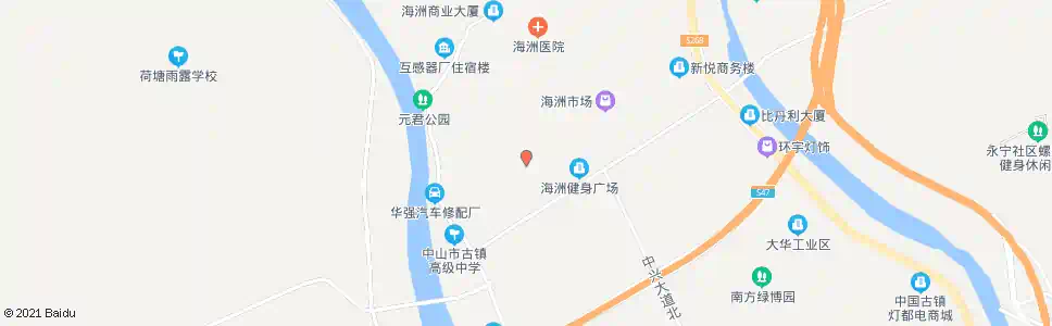 中山民乐卫生服务站_公交站地图_中山公交_妙搜公交查询2025