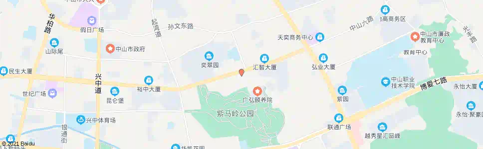中山英联时代广场_公交站地图_中山公交_妙搜公交查询2025