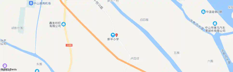 中山新平二_公交站地图_中山公交_妙搜公交查询2025