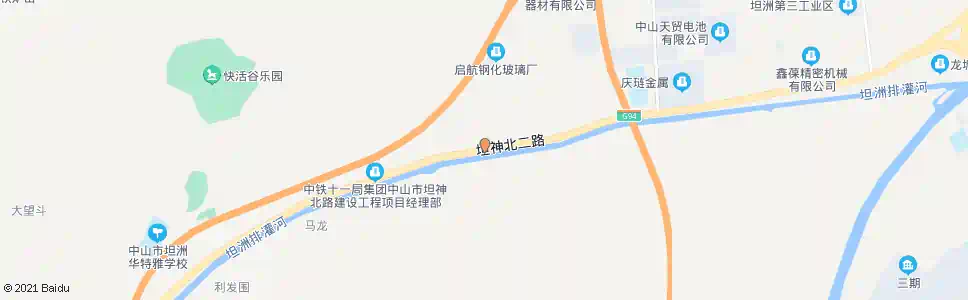 中山宝鸭山_公交站地图_中山公交_妙搜公交查询2025