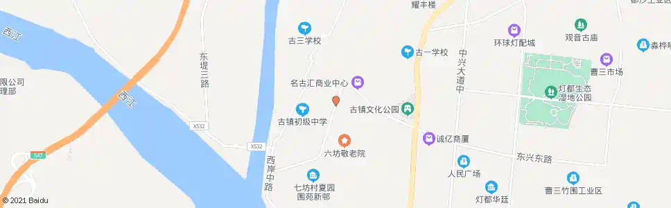 中山古四市场_公交站地图_中山公交_妙搜公交查询2025