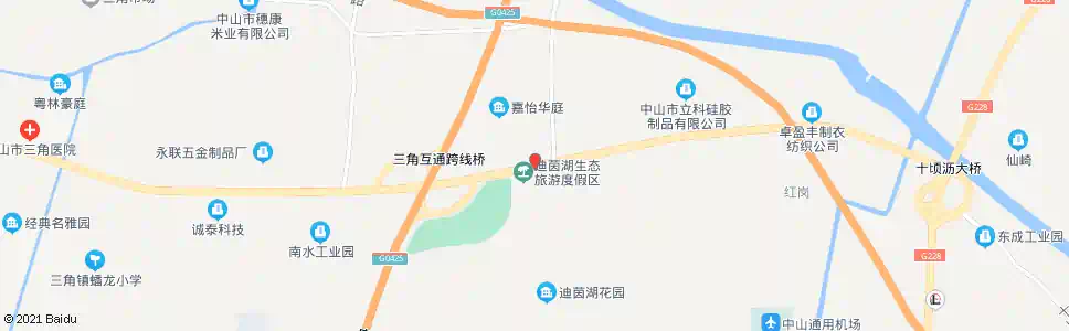 中山高平民森_公交站地图_中山公交_妙搜公交查询2025