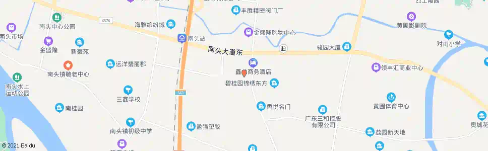 中山同乐东路东_公交站地图_中山公交_妙搜公交查询2025