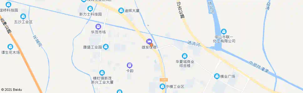 中山穗丰_公交站地图_中山公交_妙搜公交查询2025