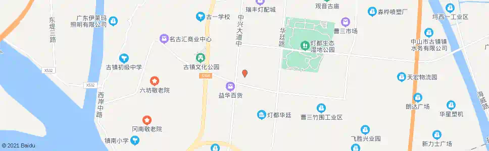 中山古镇镇政府_公交站地图_中山公交_妙搜公交查询2025