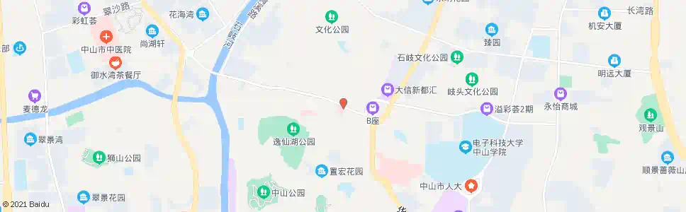 中山苏华赞医院_公交站地图_中山公交_妙搜公交查询2025
