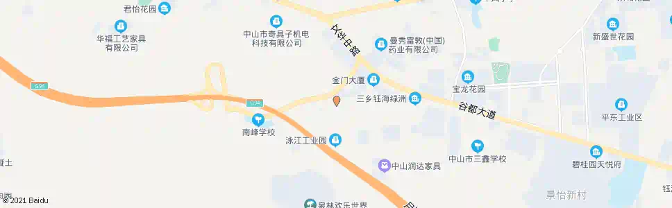 中山南陇路口_公交站地图_中山公交_妙搜公交查询2025
